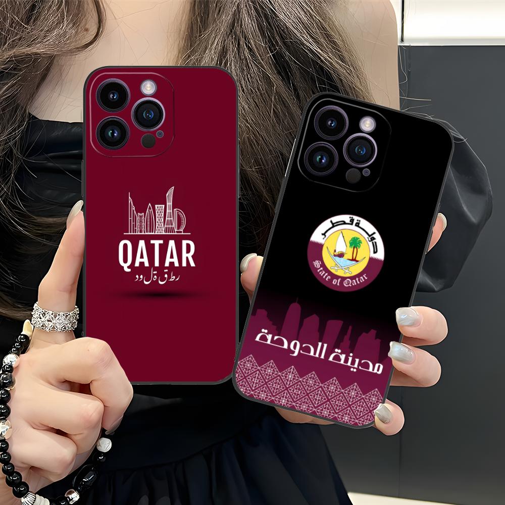 Phone Cases Qatar - Katar Bayraklı Cep Telefonu Kılıfı iPhone