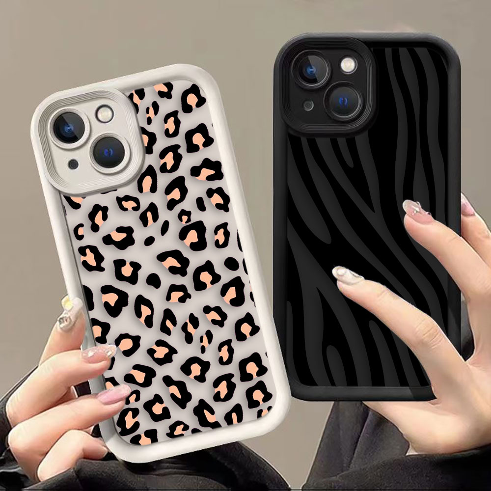 Phone Cases Zebra - Zebra Desenli Leopar Baskılı Telefon Kılıfı
