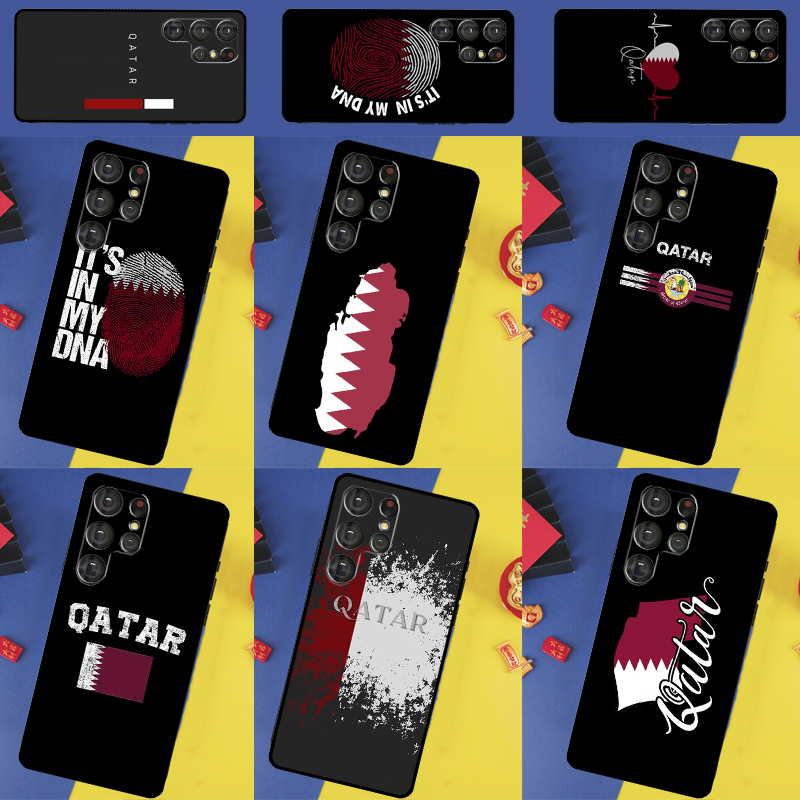 Phone Cases Qatar - Katar eyaleti bayrağı telefon kılıfı için