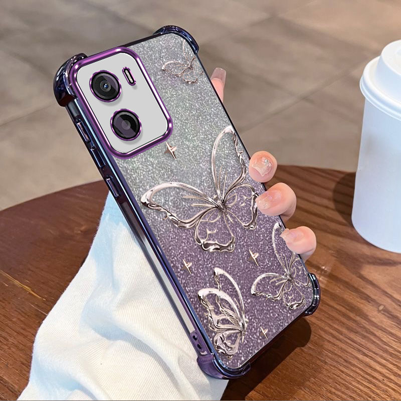 Glitter Shockproof Case - Motorola Moto G06 Güç Kılıfı için