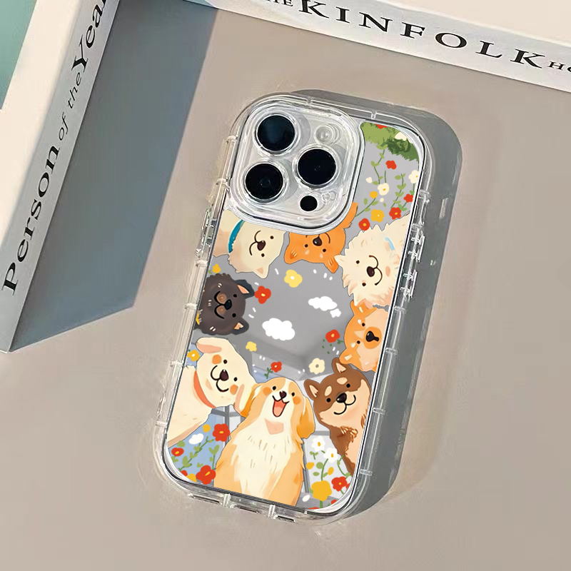 Phone Cases Quirky - Komik Çizgi Film Köpekli Telefon Kılıfı