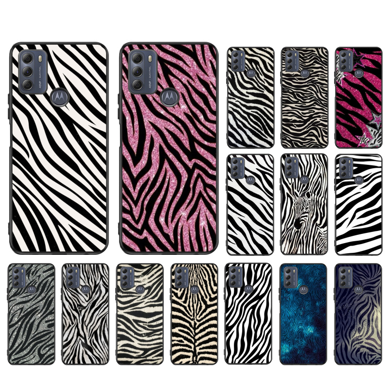 Phone Cases Zebra - Moto G86 G85 G75 G15 G05