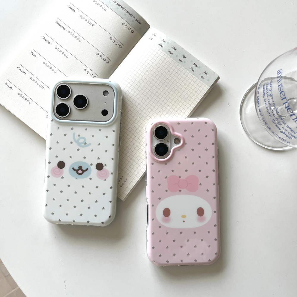 Phone Cases Aesthetic - Sevimli Sanrio My Melody Cinnamoroll Yıldız