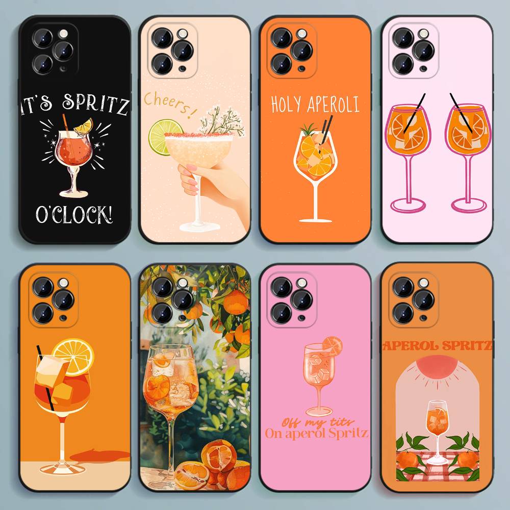 Phone Cases Quirky - Aperol Komik Spritz Telefon Kılıfı iPhone