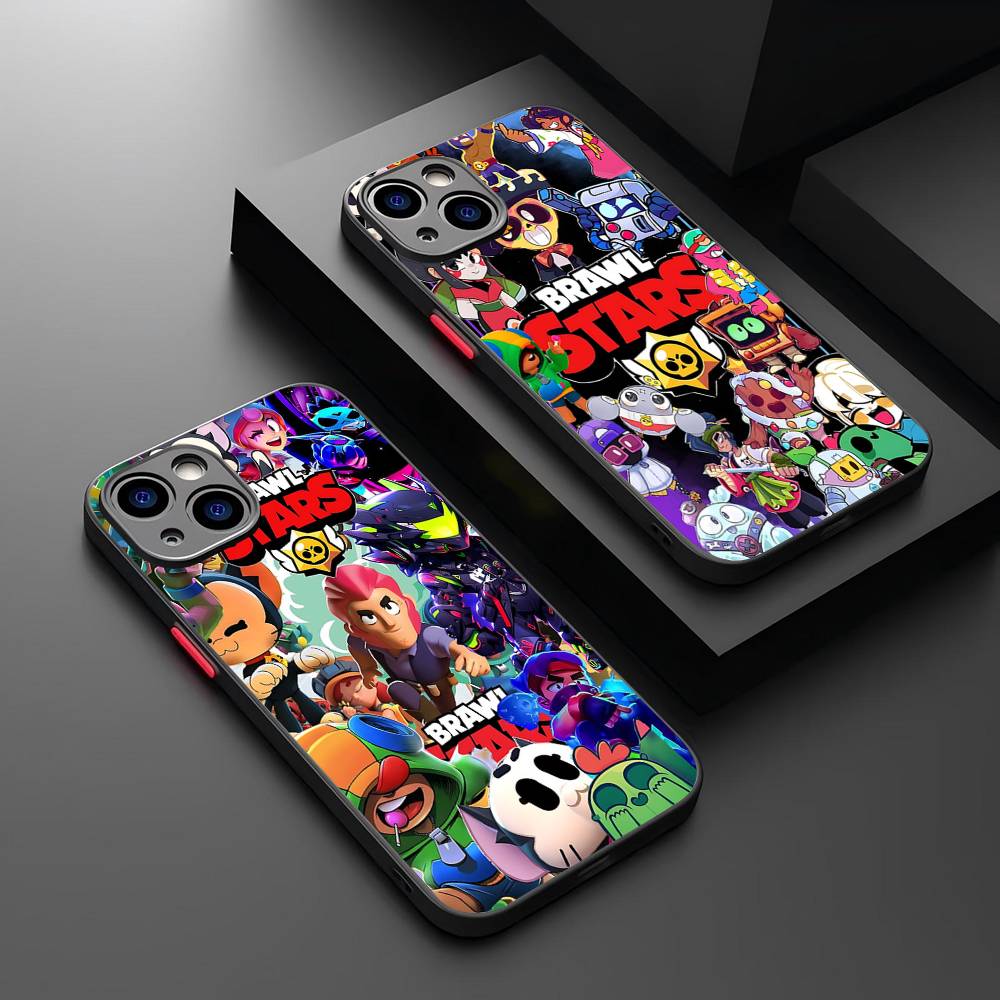 Phone Cases Quirky - Komik B-Brawl Games S-Stars Anime Silikon