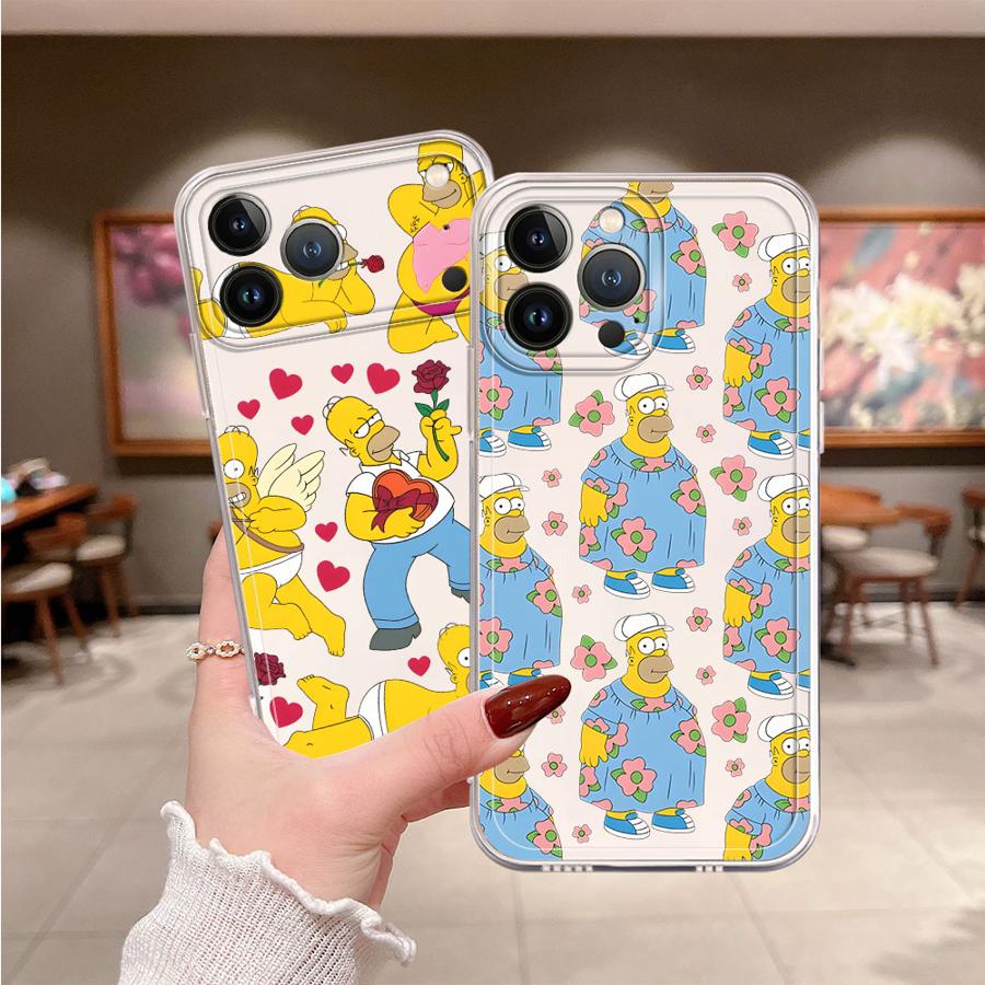 Phone Cases Quirky - Simpsons Komik Homer Kılıfı iPhone 17