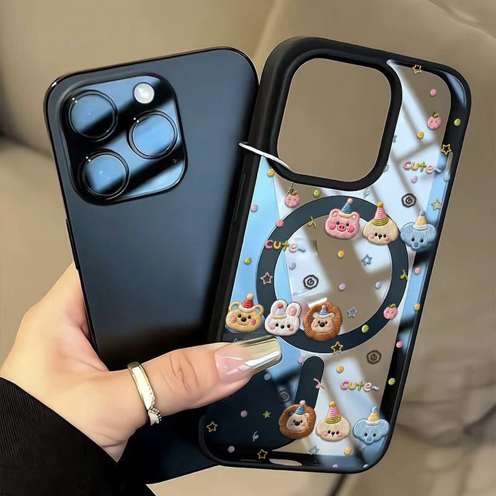 Phone Cases Aesthetic - Estetik Mini Stitch Karikatür Hayvan Desenli