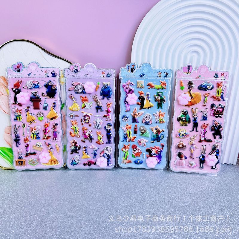 Phone Cases Disney - 40 adet Disney Zootopia Popo Etiket