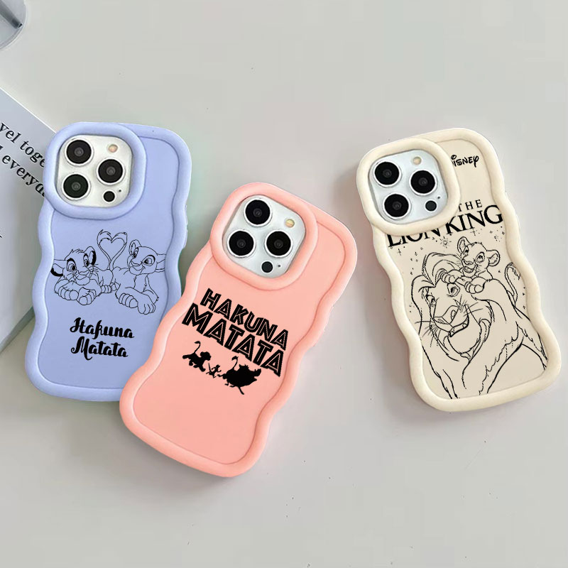 Phone Cases Disney - Aslan Kral HAKUNA MATATA Şeker Renkli