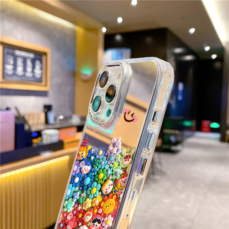 Sevimli Çiçek Makyaj Aynası Te - Phone Cases Aesthetic incelemesi ve fiyatı