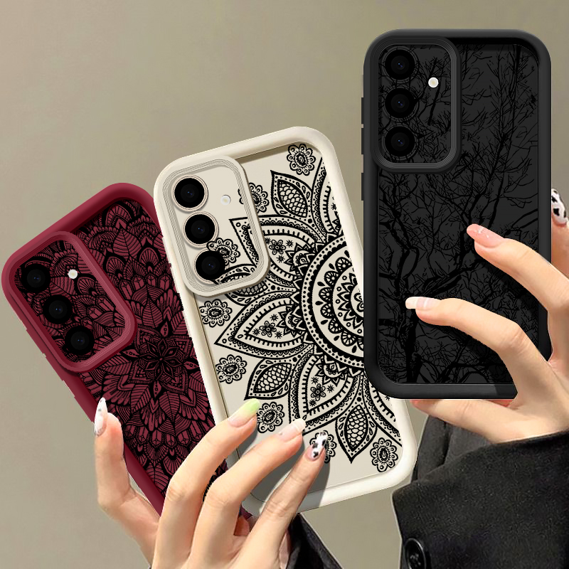 Retro Çiçek Totem Desenli Kılı - Phone Cases A14 Samsung incelemesi ve fiyatı