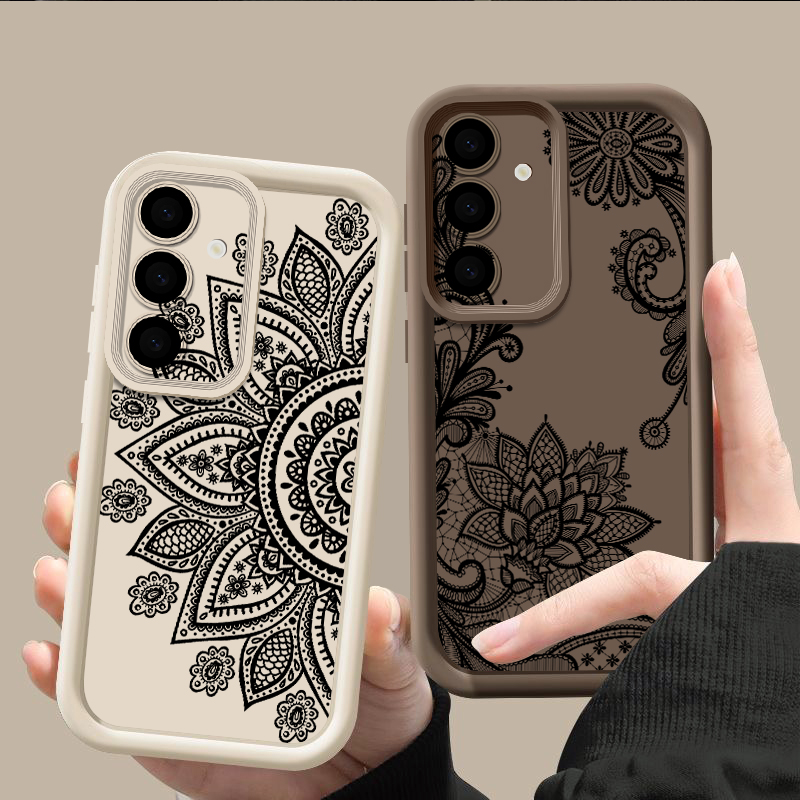 Retro Çiçek Totem Desenli Kılı - Phone Cases A14 Samsung incelemesi ve fiyatı