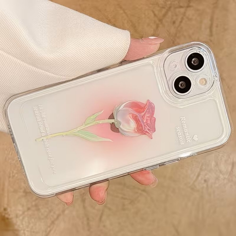 Estetik Suluboya Gül Desenli Ş - Phone Cases Aesthetic incelemesi ve fiyatı