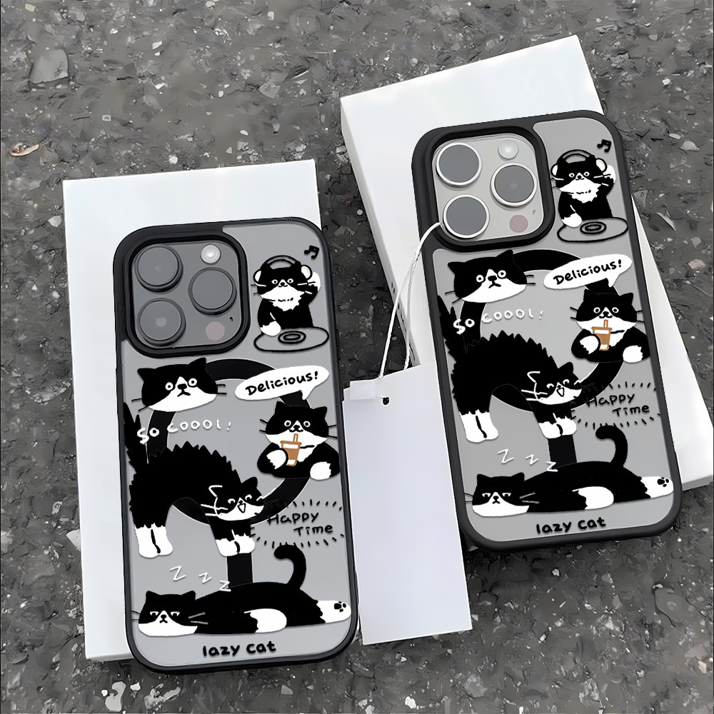 Komik Siyah Kedi Kablosuz Şarj - Phone Cases Quirky incelemesi ve fiyatı