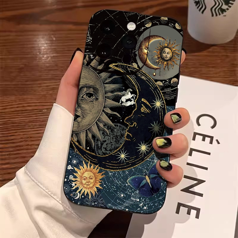 Estetik Güneş Ay Baskılı Telef - Phone Cases Aesthetic incelemesi ve fiyatı