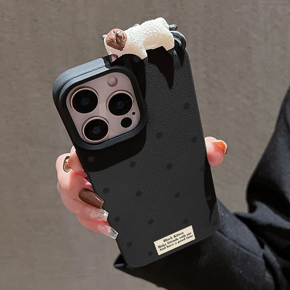 Sevimli 3D Kedi Desenli Kılıf  - Phone Cases Cat incelemesi ve fiyatı