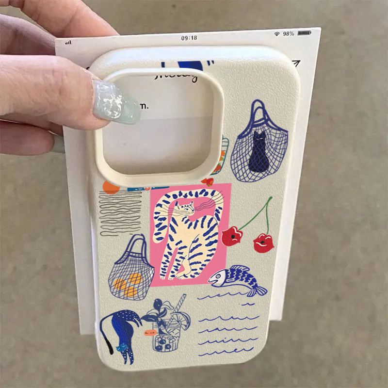 Sevimli Kiraz Kedi Baskılı Tel - Phone Cases Cat incelemesi ve fiyatı