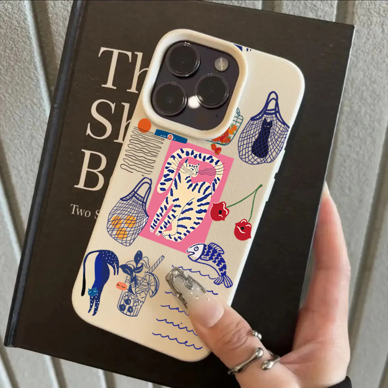 Sevimli Kiraz Kedi Baskılı Tel - Phone Cases Cat incelemesi ve fiyatı