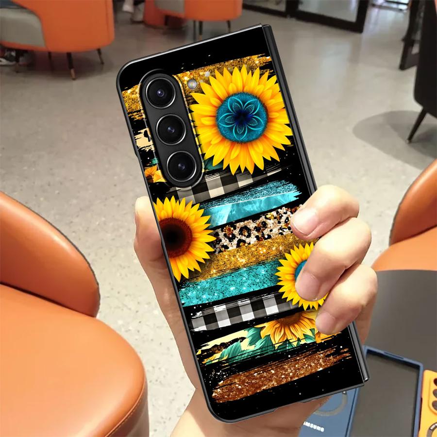 Zebra Çizgili Ayçiçeği Arka Te - Phone Cases Zebra incelemesi ve fiyatı