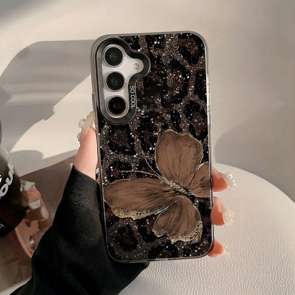 Sert IMD Leopar Desenli Kılıf  - Phone Cases A14 Samsung incelemesi ve fiyatı