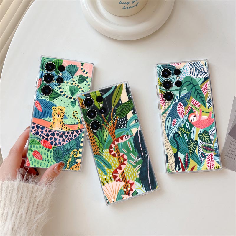Tropikal orman baskı leopar Sl - Phone Cases Zebra incelemesi ve fiyatı