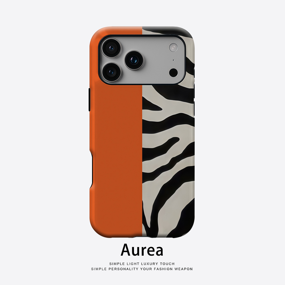 Turuncu Siyah Zebra Renkli Blo - Phone Cases Zebra incelemesi ve fiyatı