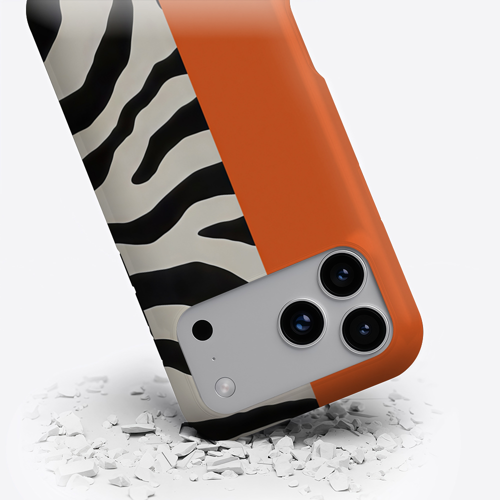 Turuncu Siyah Zebra Renkli Blo - Phone Cases Zebra incelemesi ve fiyatı
