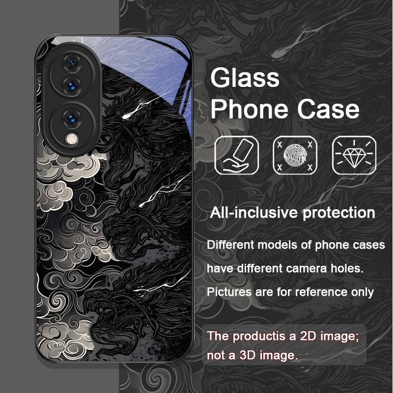 Estetik Havalı Siyah Ejderha B - Phone Cases Aesthetic incelemesi ve fiyatı