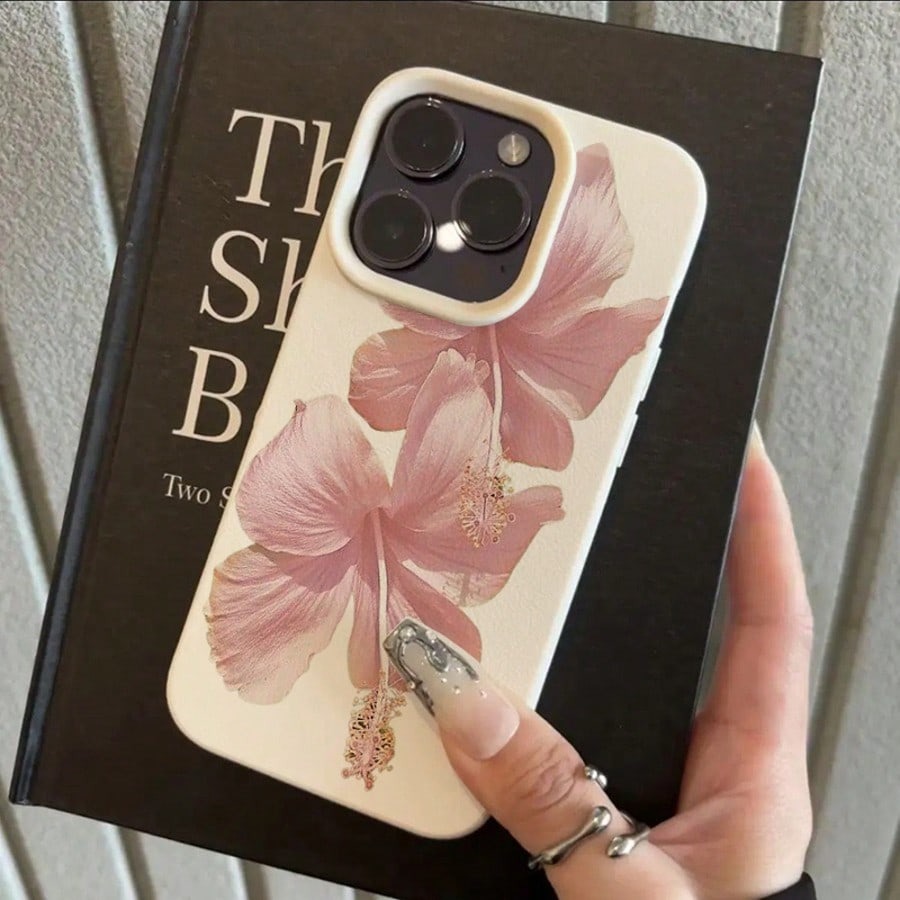 Pembe Hibiskus Zarif Yüksek Es - Phone Cases Aesthetic incelemesi ve fiyatı