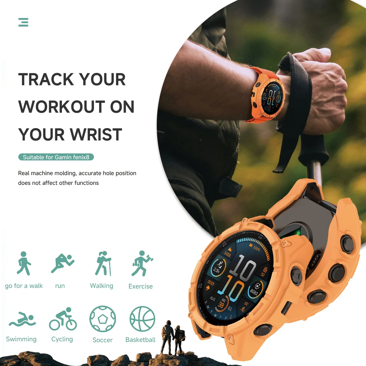 TPU Kılıf Garmin Fenix8 51/47/ - Phone Cases Android incelemesi ve fiyatı