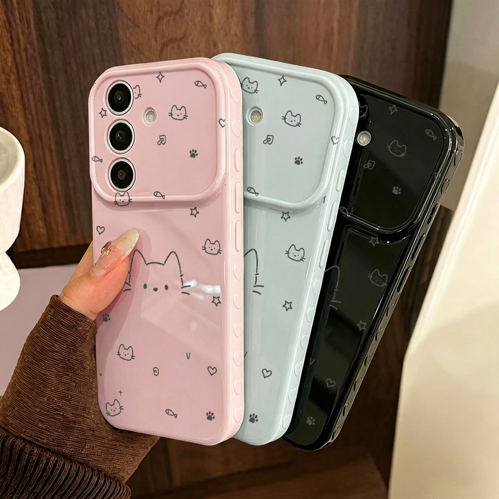 Sevimli Kedi Desenli Samsung A - Phone Cases Cat incelemesi ve fiyatı